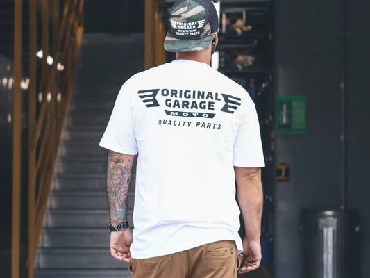T-shirt Quality Parts - Blanc