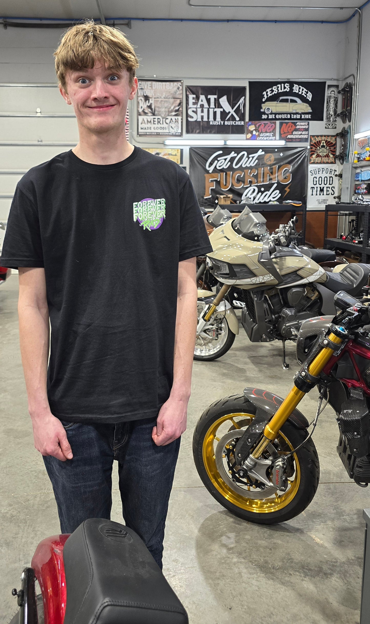 T-shirt Forever Rad Édition Triple Drippy