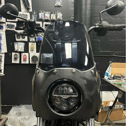 Carbon Fiber front fairing for Indian Sport Chief 22+