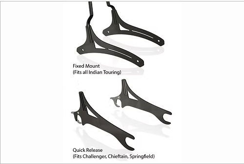 Indian Touring and Chief "Full Nude" Sissy Bar