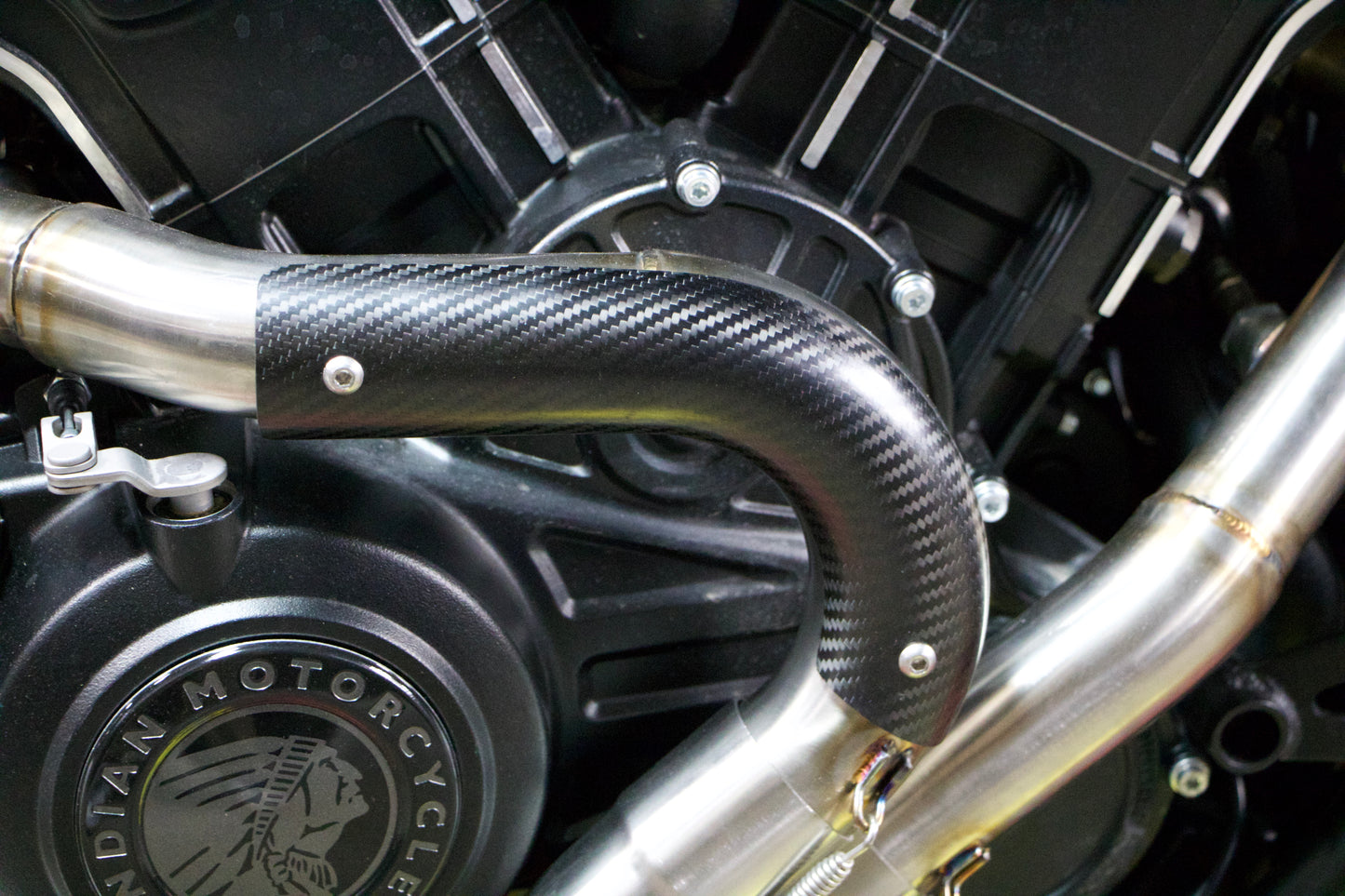 2 into 1 exhaust for INDIAN SCOUT 2025+