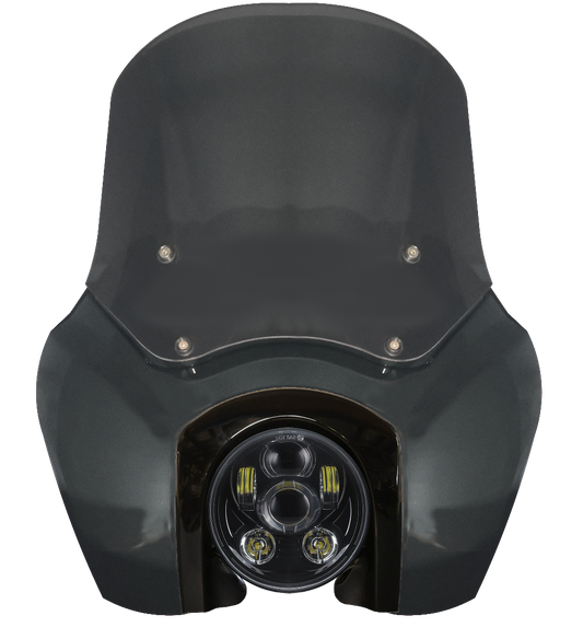 OG Softail Low Rider S Complete T-Sport Fairing Kit - Iron Horse Metallic