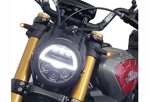 Micron GT Turn Signals for Indian FTR (Anodized/6061 Al)