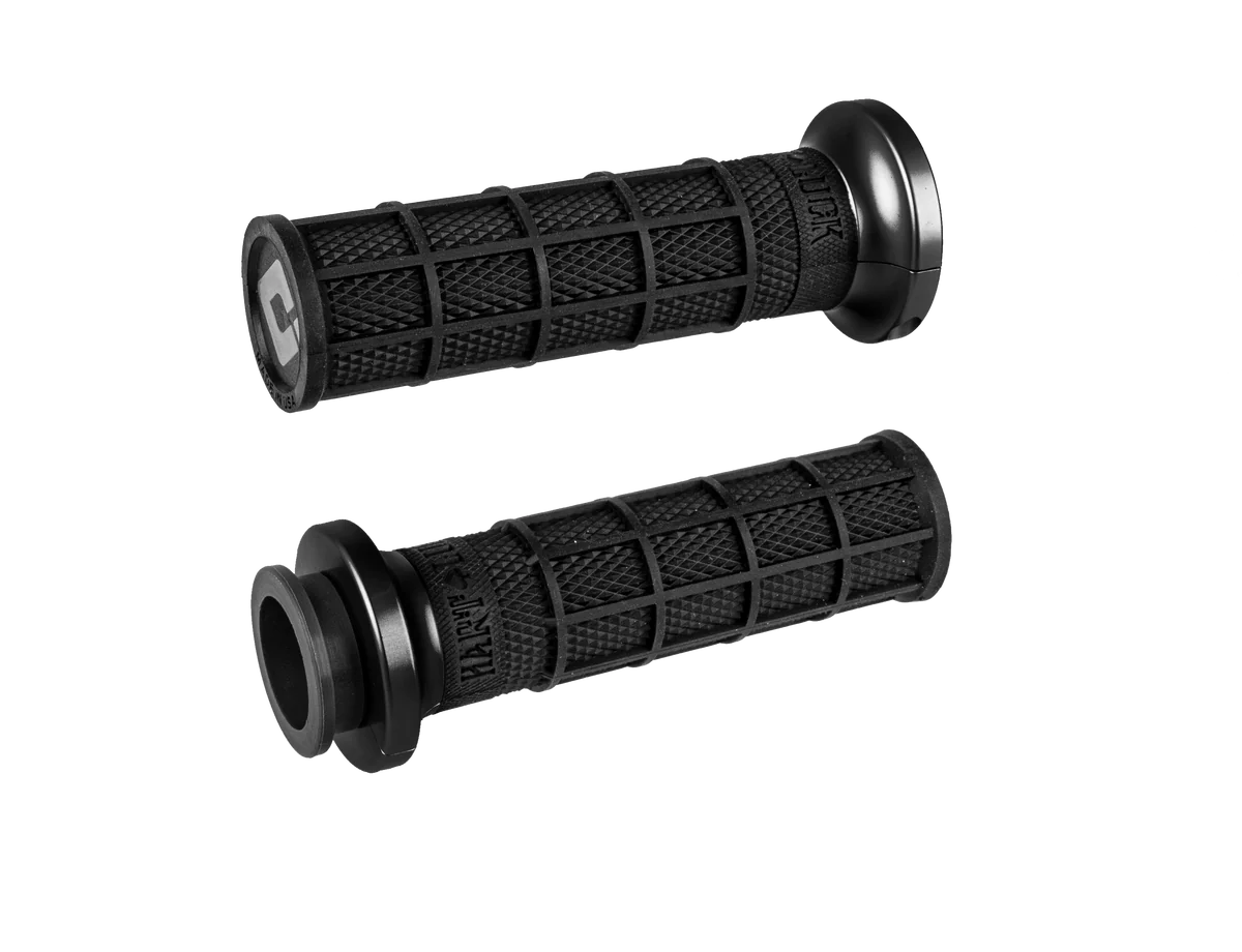 ODI V-TWIN LOCK-ON™ HART-LUCK SIGNATURE FULL-WAFFLE GRIP SET