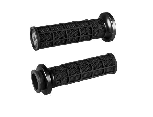 ODI V-TWIN LOCK-ON™ HART-LUCK SIGNATURE FULL-WAFFLE GRIP SET