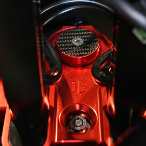 Harley Davidson Touring Fork Stem Cap Black