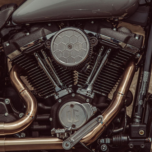 Harley Davidson Air Filter Cover Black