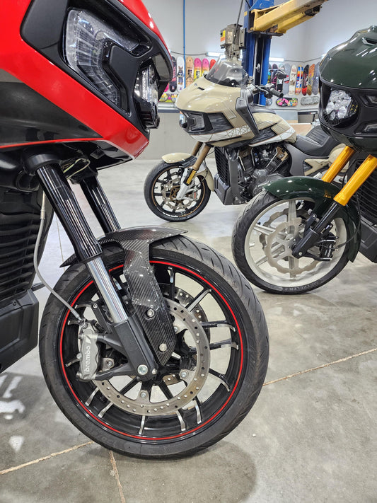 Forever Rad FTR Front Fender conversion for inverted Indian Challenger/Pursuit/Sport Chief