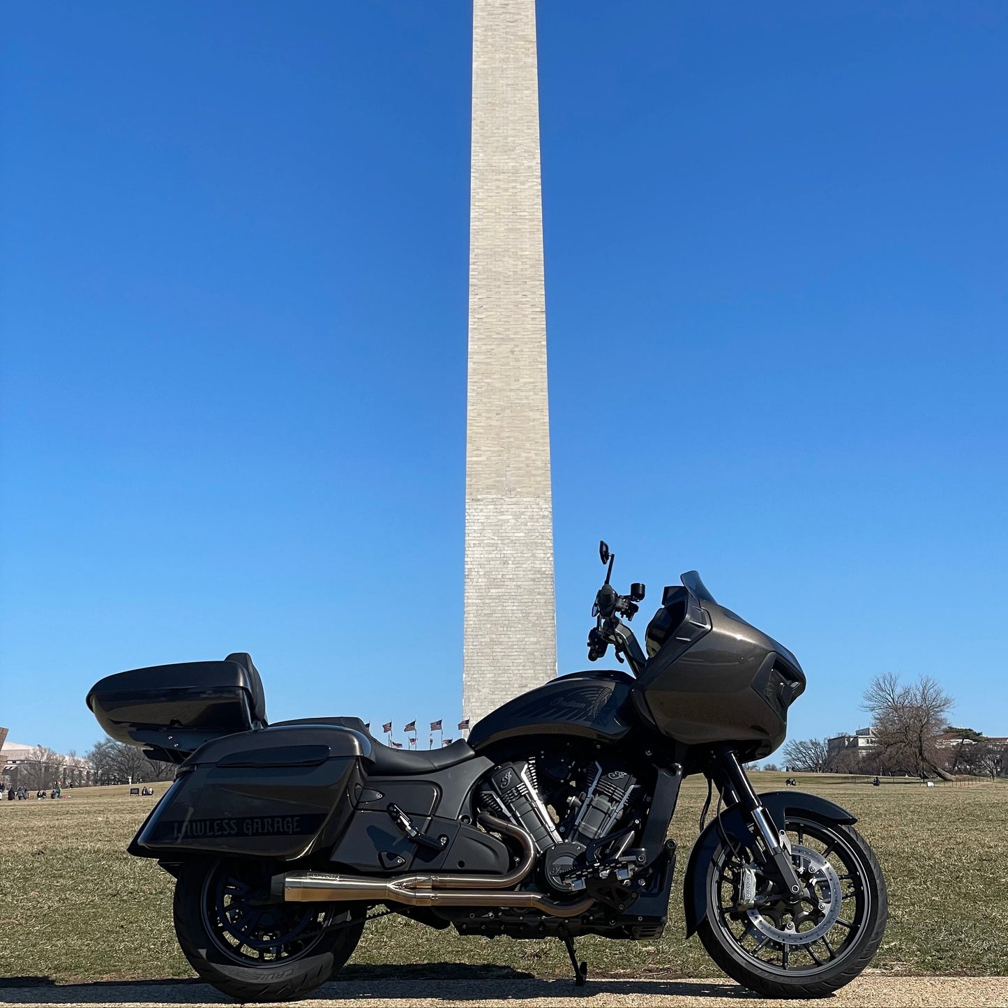 2 into 1 exhaust for Indian Powerplus 2020+