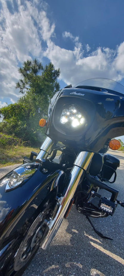 Kit Forever Rad 2019-2025 Thunderstroke Indian Chieftain Baja Designs LP6 PRO