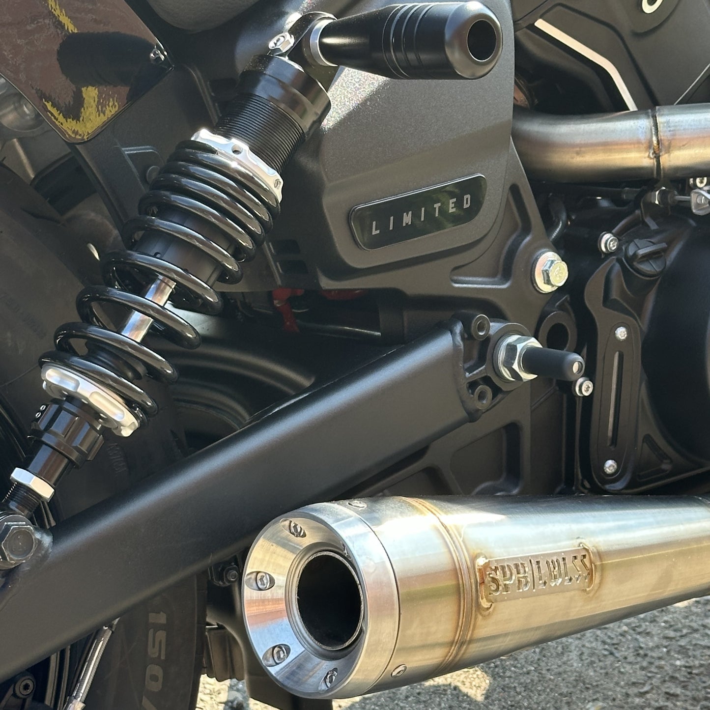 Ride Height Adjustable Rear Shocks for INDIAN SCOUT 2015+