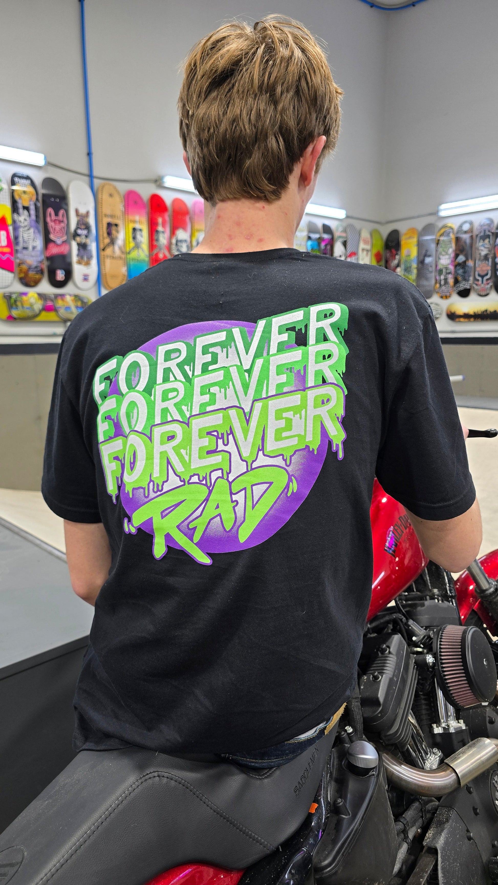 Forever Rad T Shirt Triple Drippy Edition