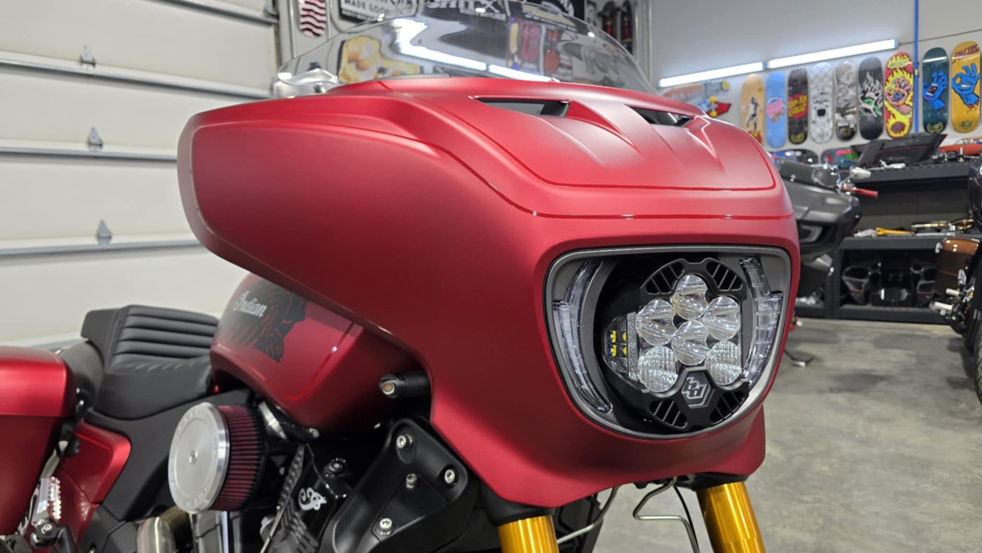 Forever Rad Baja Designs 2025+ Powerplus Indian Chieftain & Roadmaster LP6 PRO Kit