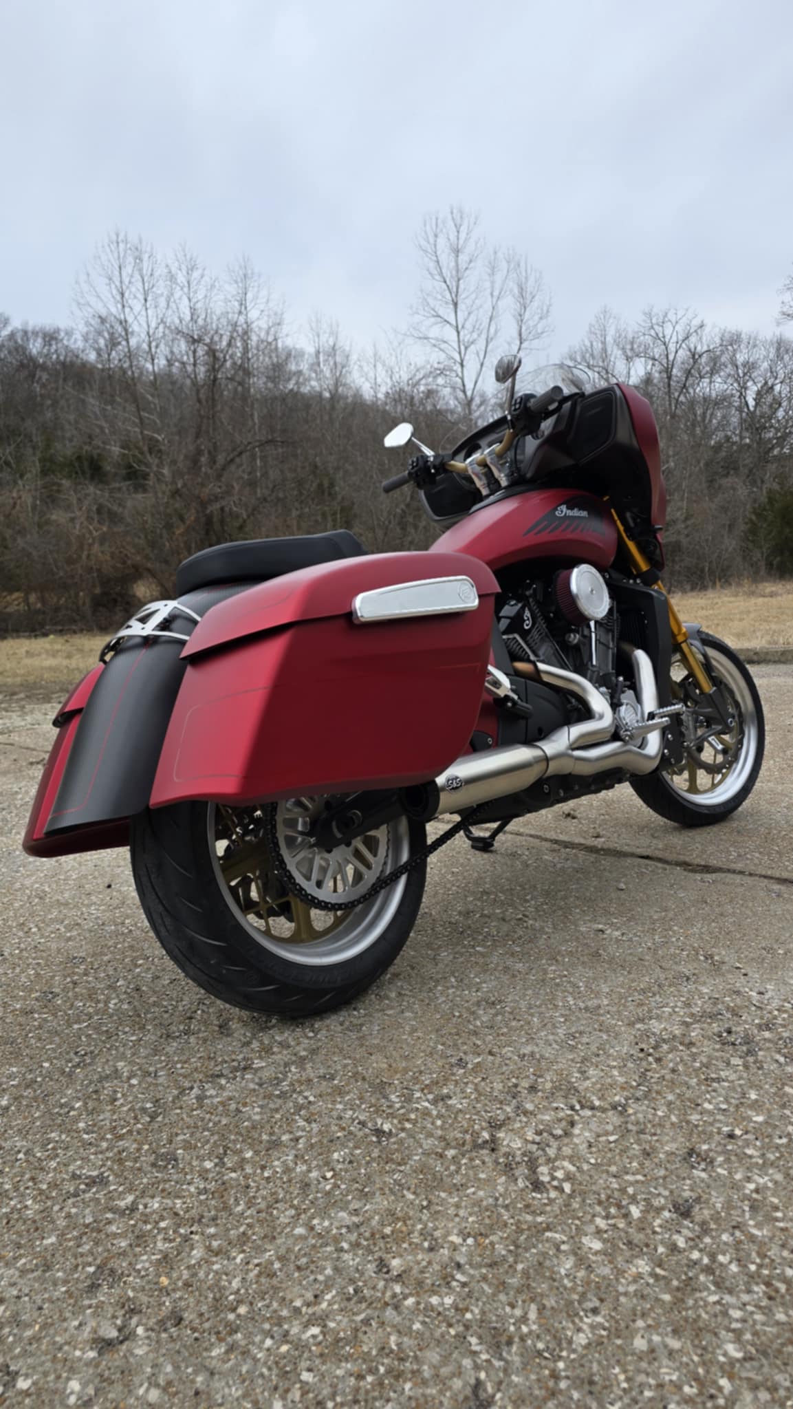 Forever Rad Bag Brackets for 2014+ Indian Motorcycles