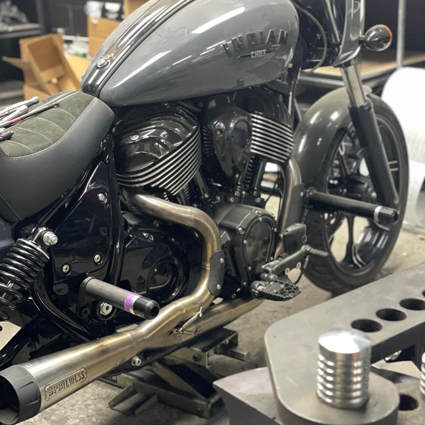 Rear B-Bars/Passenger Pegs for Indian Chief 22 +