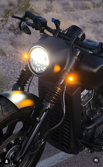 Micron Turn Signals fits Indian Scout/Scout Bobber and Rogue