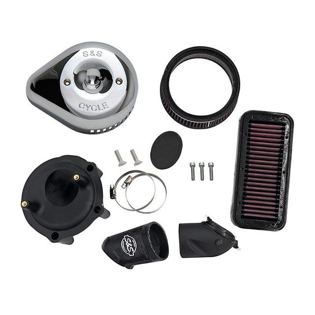 Stealth Air Cleaner with Chrome Teardrop for Indian®