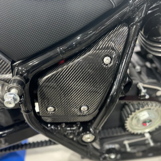 Carbon Fiber side covers for Indian Chief 22+