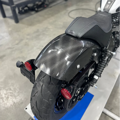 Garde-boue arrière en fibre de carbone pour Indian Chief 22+ 