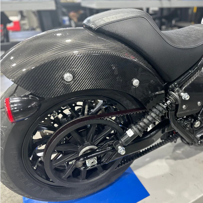 Garde-boue arrière en fibre de carbone pour Indian Chief 22+ 