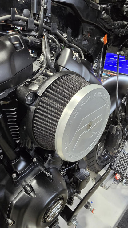 Forever Rad Intake Cover for S&S Stealth Intakes and Big Sucker Harley and Indian