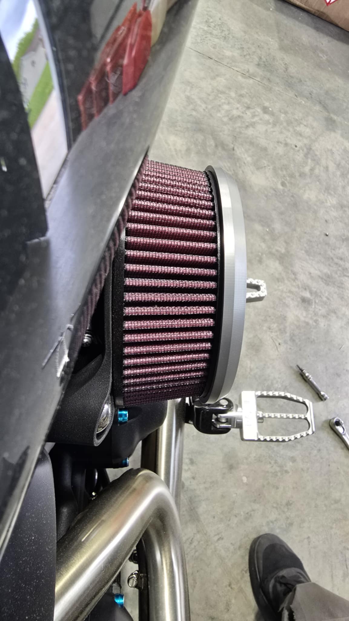 Forever Rad Intake Cover for S&S Stealth Intakes and Big Sucker Harley and Indian