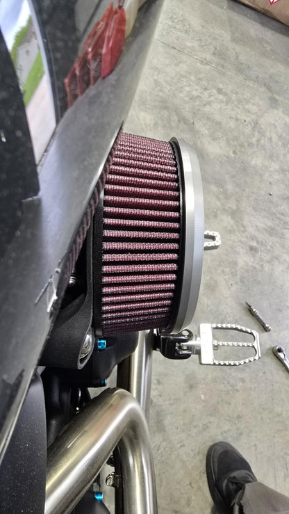 Forever Rad Intake Cover for S&S Stealth Intakes and Big Sucker Harley and Indian