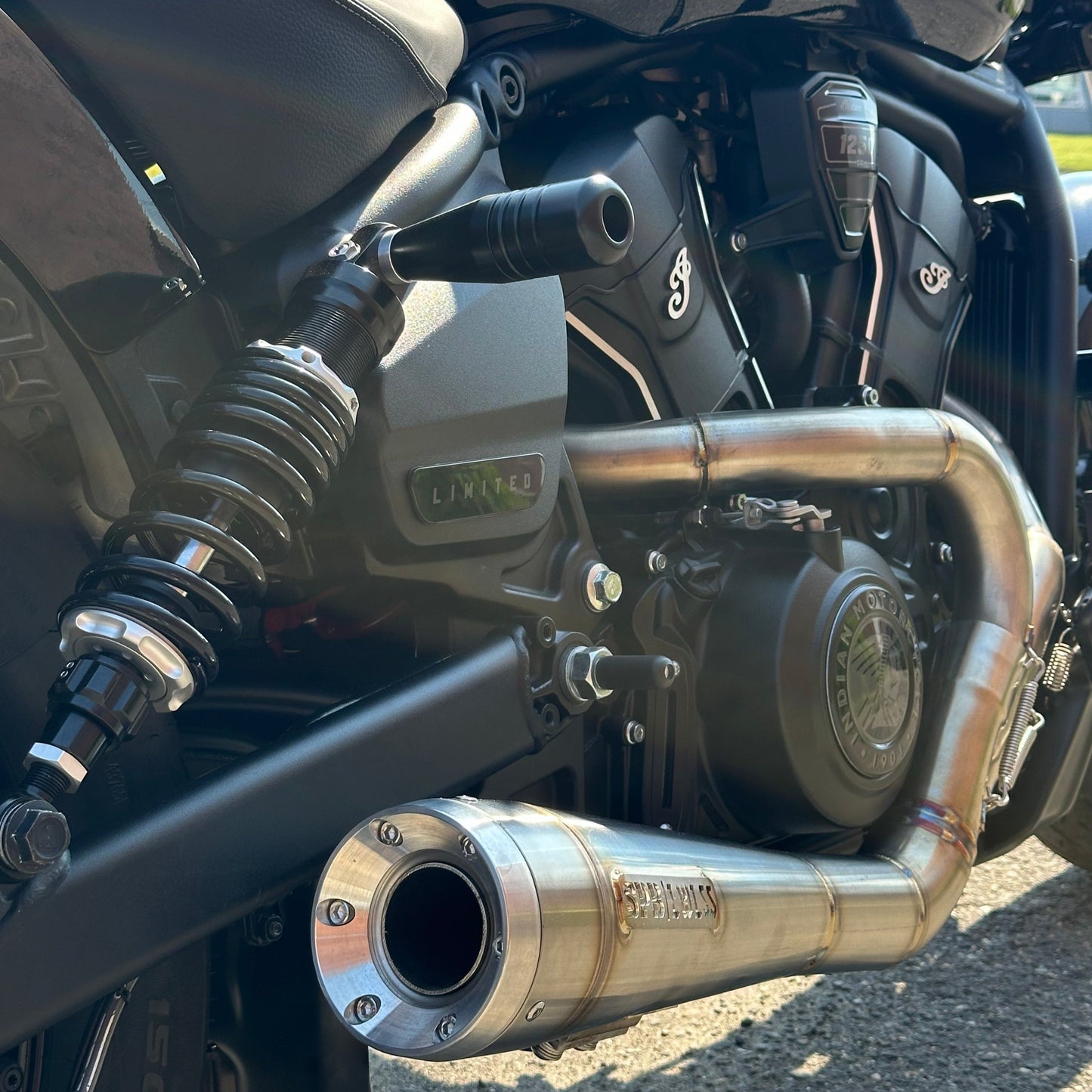 Rear Kornet protection Sliders for Indian Scout 2025+