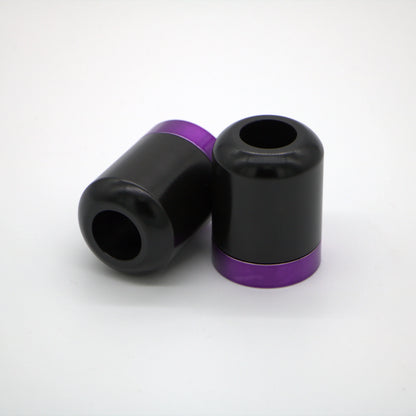 Black and purple Harley-Davidson motorcycle part, custom performance upgrade, Quebec Canada