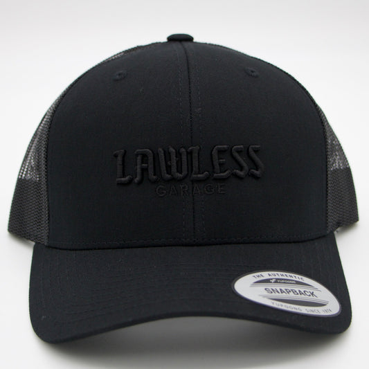 Lawless Garage Retro Trucker Cap