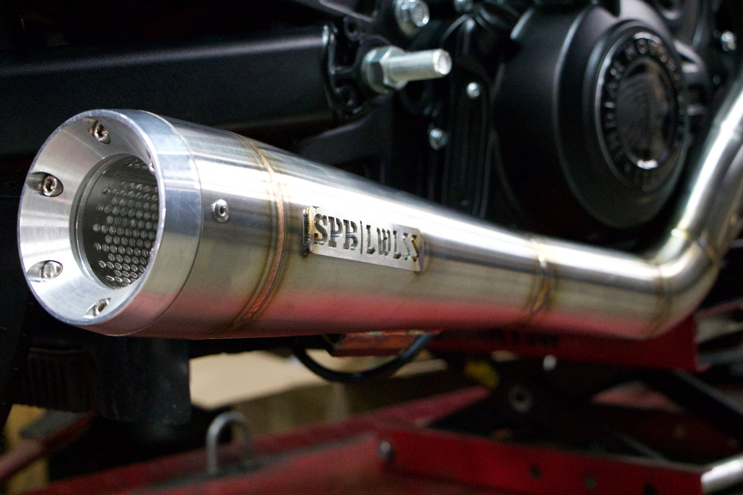 2 into 1 exhaust for INDIAN SCOUT 2025+