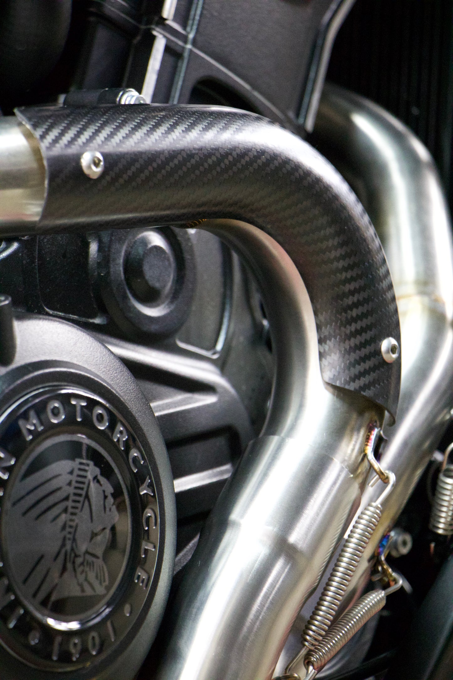 2 into 1 exhaust for INDIAN SCOUT 2025+