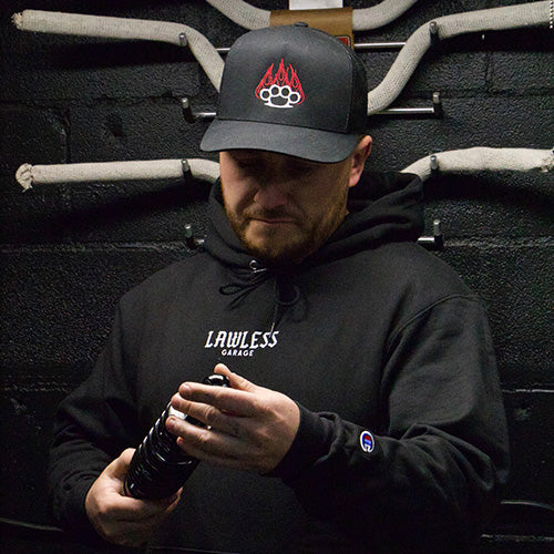 lg flame knuckles cap