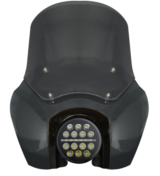 OG Softail Low Rider S Complete T-Sport Fairing Kit - Iron Horse Metallic 