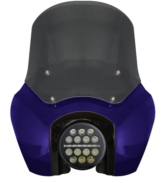 OG Softail Low Rider S Complete T-Sport Fairing Kit - Mystic Shift