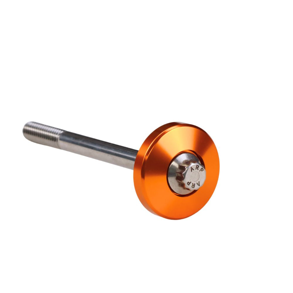 Orange M8 Softail Billet Fork Stem Cap