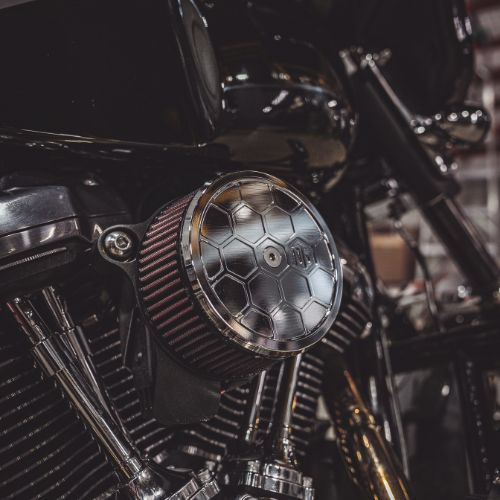 Harley Davidson Air Filter Cover Black