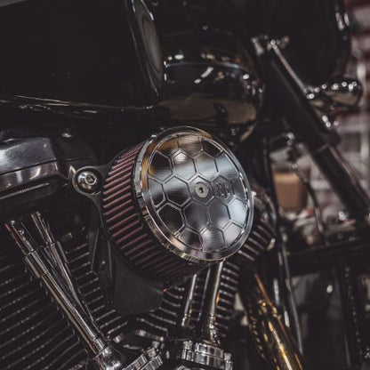 Harley Davidson Round Air Filter Cover Chrome