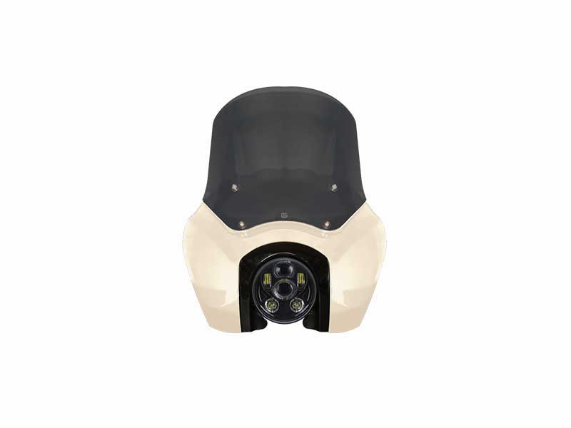 Kit de carénage complet T-Sport OG Softail Low Rider S - Blanc nacré 