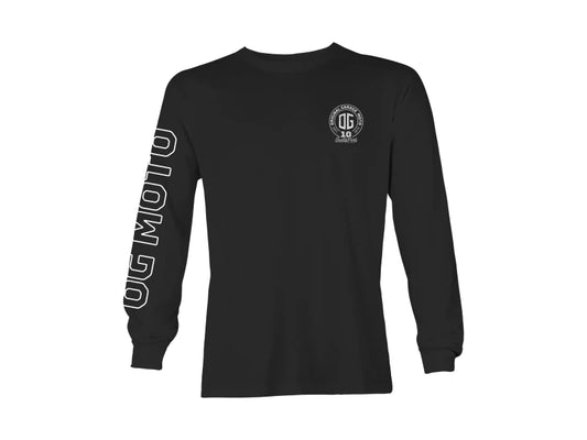 T-shirt manches longues Softail OG 10e anniversaire - Noir