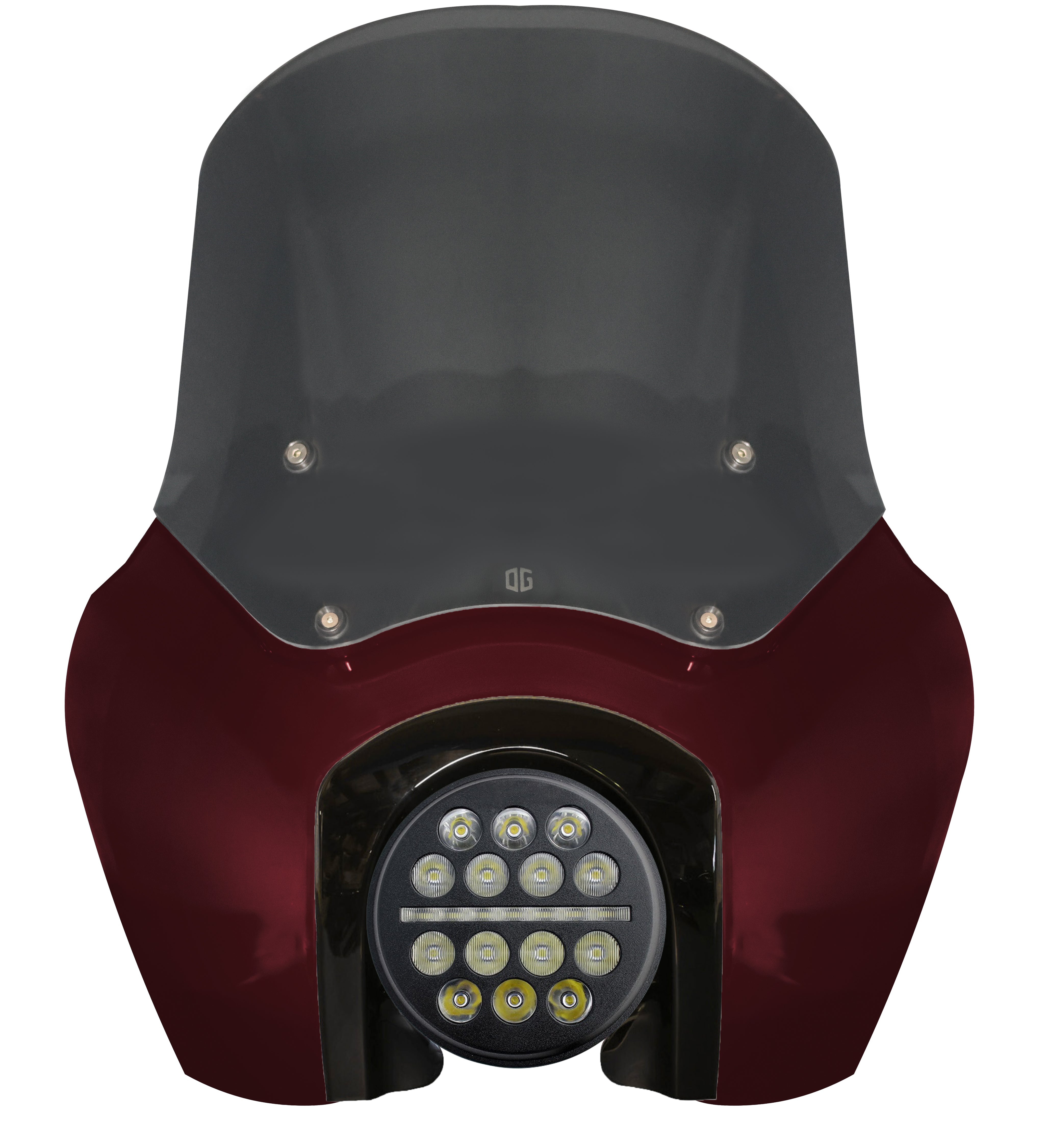 OG Softail Low Rider S Complete T-Sport Fairing Kit - Midnight Crimson