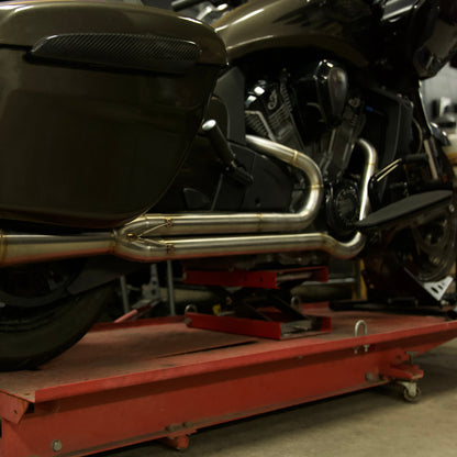 2 into 1 exhaust for Indian Powerplus 2020+