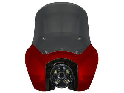 OG Softail Low Rider S Complete T-Sport Fairing Kit - Red Rock