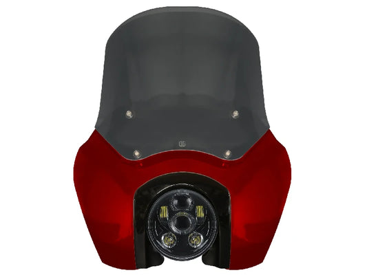 OG Softail Low Rider S Complete T-Sport Fairing Kit - Red Rock