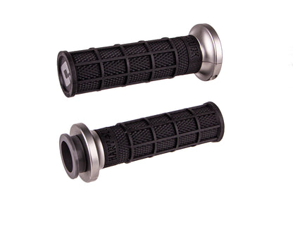 ODI V-TWIN LOCK-ON™ HART-LUCK SIGNATURE FULL-WAFFLE GRIP SET