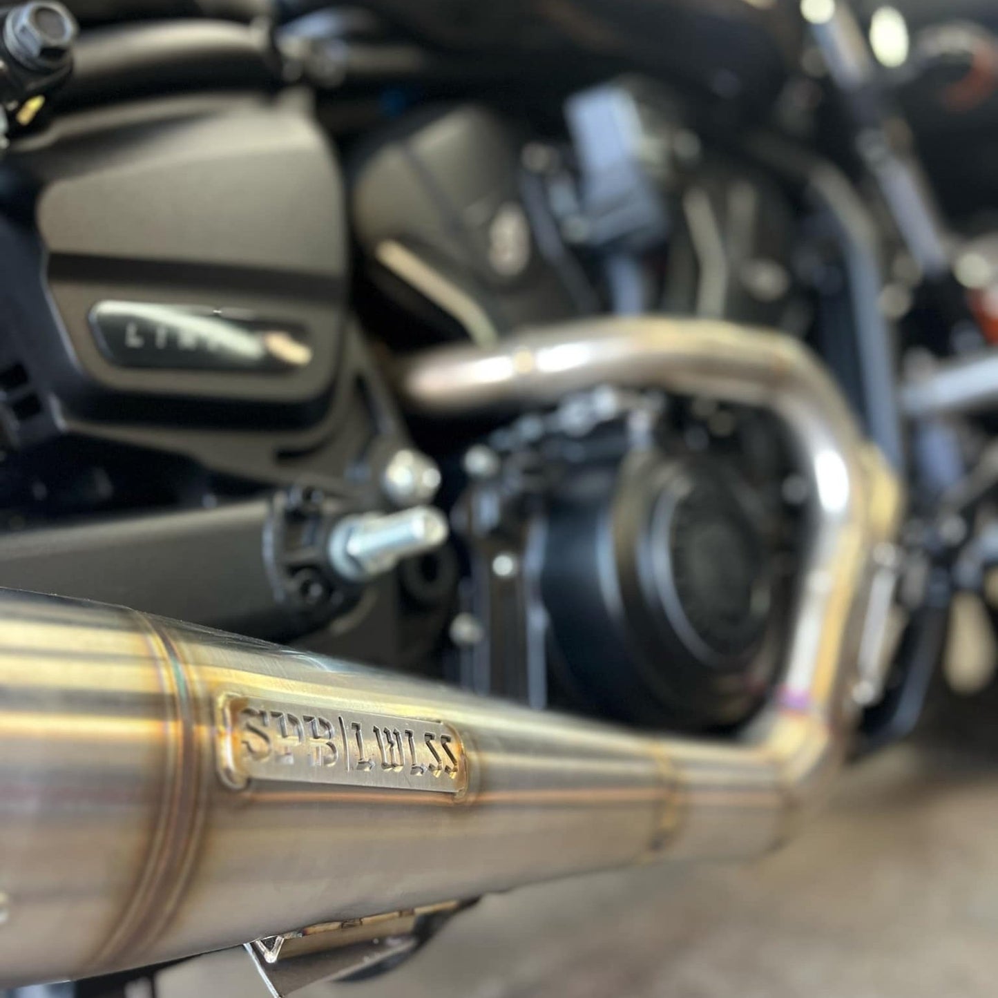 2 into 1 exhaust for INDIAN SCOUT 2025+