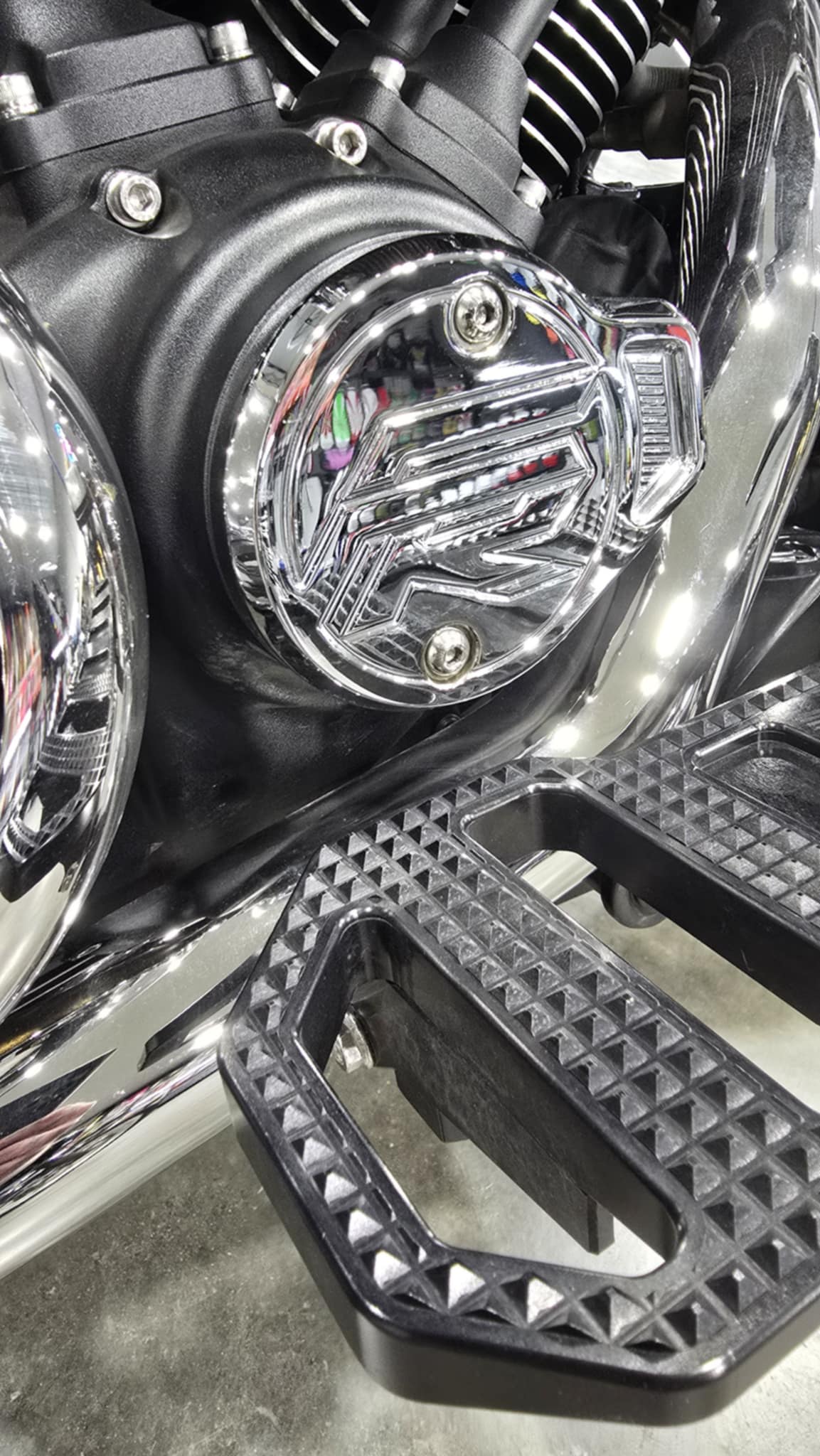 Forever Rad Timing Cover for Harley 23.5+ Touring