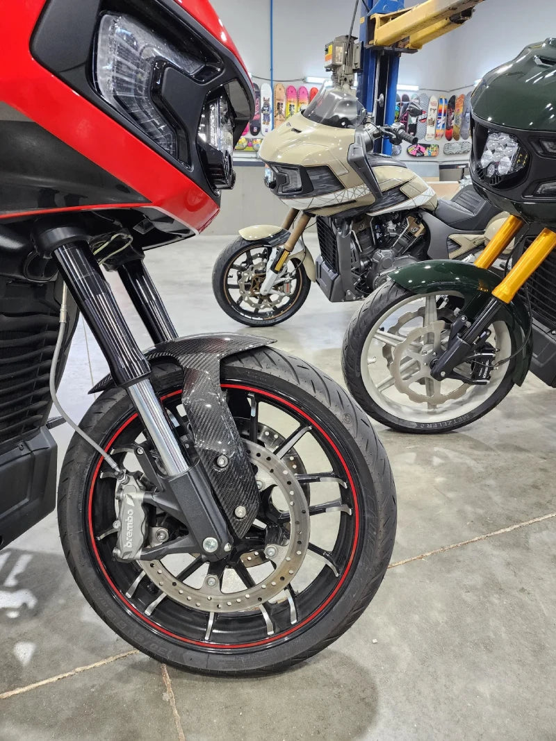 Forever Rad FTR Front Fender conversion for inverted Indian Challenger/Pursuit/Sport Chief
