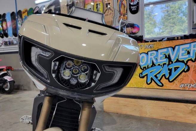 Forever Rad Baja Designs LP6 PRO Headlight Kit Indian Challenger & Pursuit