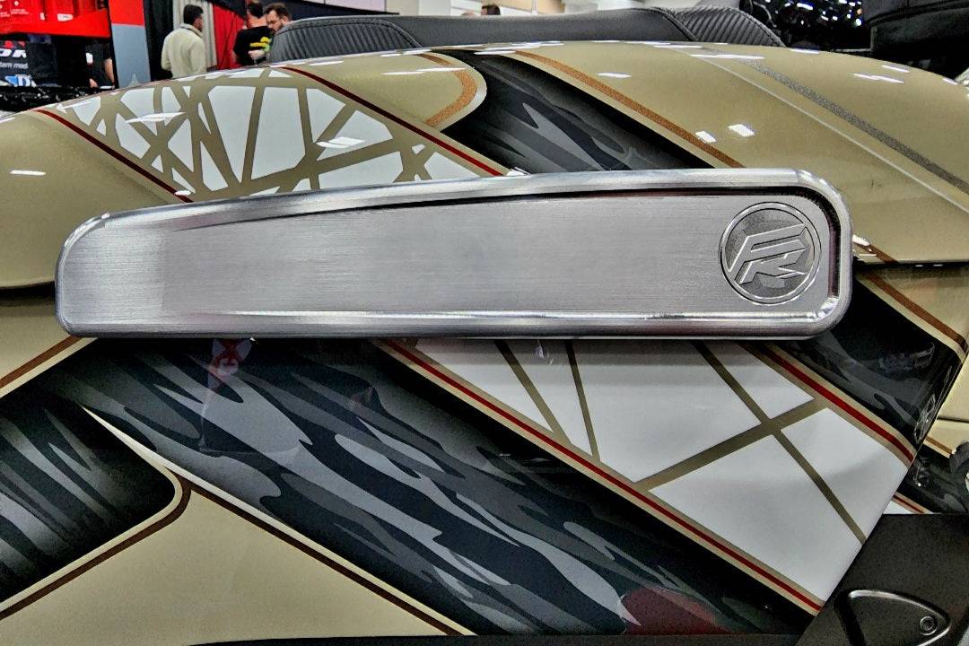 Forever Rad Indian saddlebag hinge covers